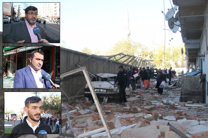 Tanıklar bombalı saldırı anını anlattı