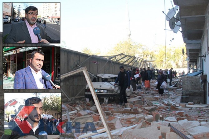 Şahid qala êrîşa bombeyî kirin