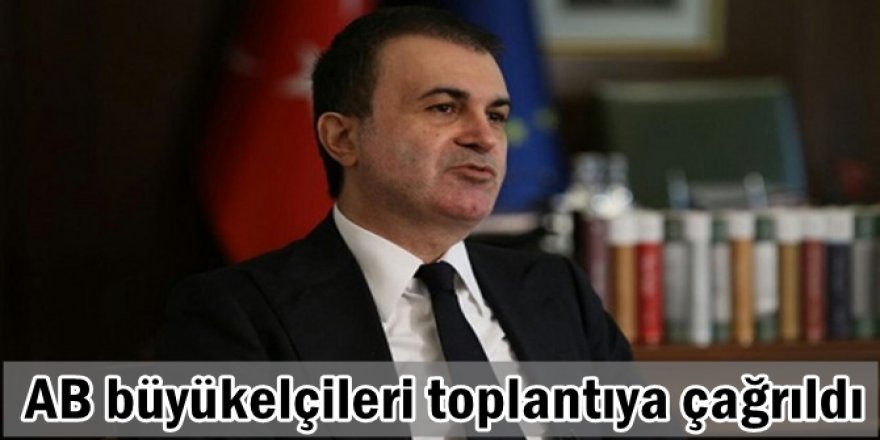 AB büyükelçileri toplantıya çağrıldı