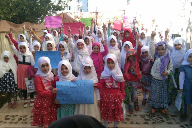 Siverek’te çocuklara namaz etkinliği düzenlendi