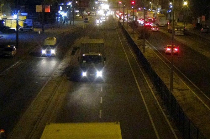 Silopi’ye giden ikinci askeri konvoy Mardin’e ulaştı