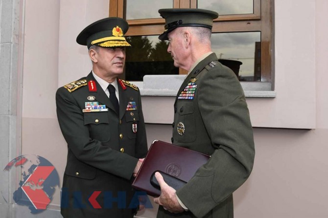 Serokê Serkanê Giştî yê DYEyê bi Akar re hevdîtin kir