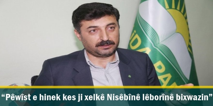 Pêwîst e hinek kes ji xelkê Nisêbînê lêborînê bixwazin
