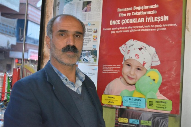 Batman'da lösemiye dikkat çekmek için broşürler dağıtıldı