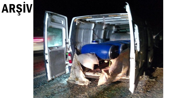 Van Gürpınar’da PKK'ye ait bomba yüklü minibüs ele geçirildi