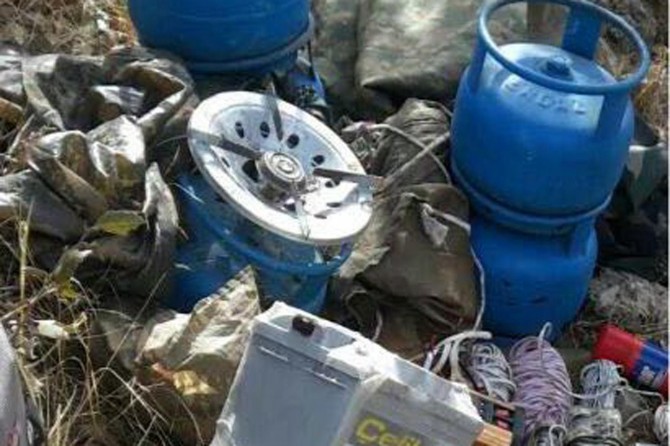 Mardin Derik’te PKK’ye ait sığınak bulundu