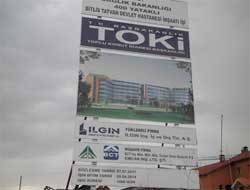 Bitlis Bölge Hastanesinin Teslimatı 2014'te Yapılacak