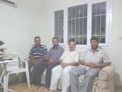 Darp Edilen Cami İmamına Ziyaret