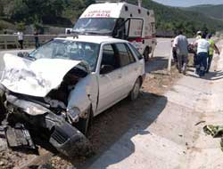 Tarsus'ta Trafik Kazası: 5 Yaralı