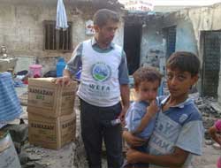 Şanlıurfa'da 100 Ramazan Kolisi Dağıtıldı