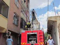 Siverek'te Korkutan Yangın