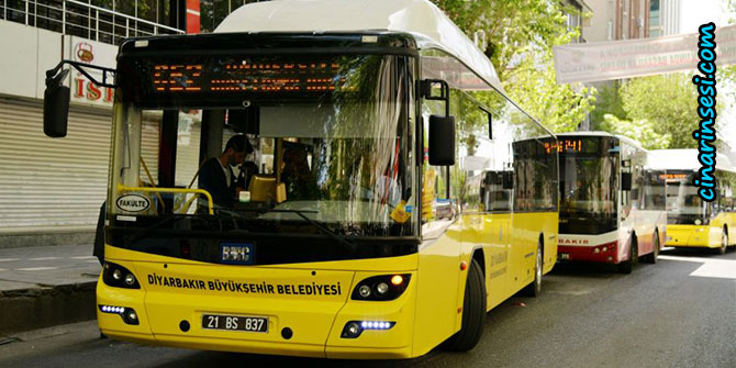 Diyarbakır'da belediye otobüslerinin güzergâhı değişti