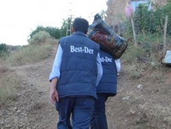 Best-Der'den Mağdur Ailelere Gıda Yardımı