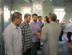 Kalem Der Üyeleri Camide Bayramlaştı