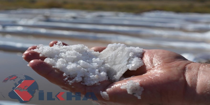 Yeraltından çıkardıkları sudan tuz üretiyorlar