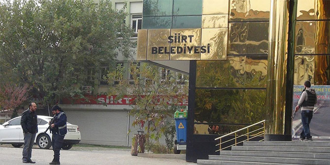 Siirt Belediyesinde arama işlemleri tamamlandı