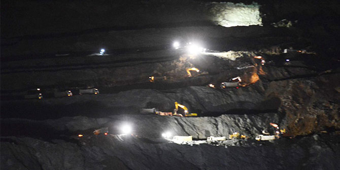 Siirt Şirvan'da işçileri arama çalışmaları gece de devam ediyor