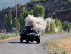 Askeri konvoya mayınlı saldırı