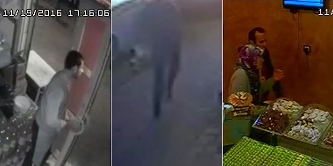 Diyarbakır'da çatışma öncesi kovalamaca kameralara yansıdı