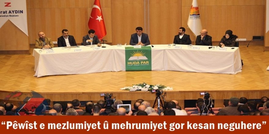 “Pêwîst e mezlumiyet û mehrumiyet gor kesan neguhere”