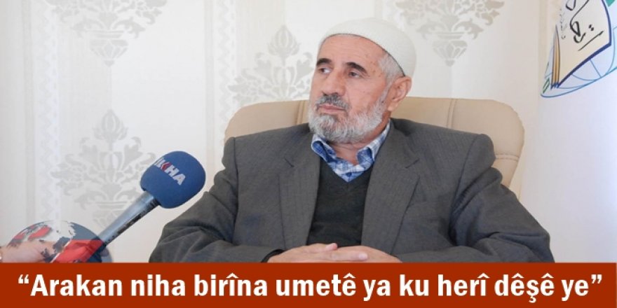 “Arakan niha birîna umetê ya ku herî dêşê ye”