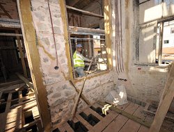 Tarihi Ahmet Ağa Binası Restore Ediliyor