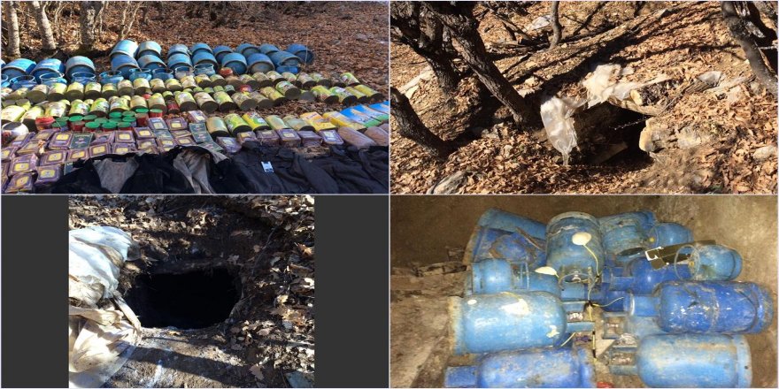 Bingöl'de sığınak ve tuzaklanmış patlayıcı imha edildi