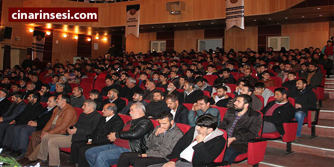 Bingöl’de Faruk’u Adil Hz. Ömer konferansı düzenlendi