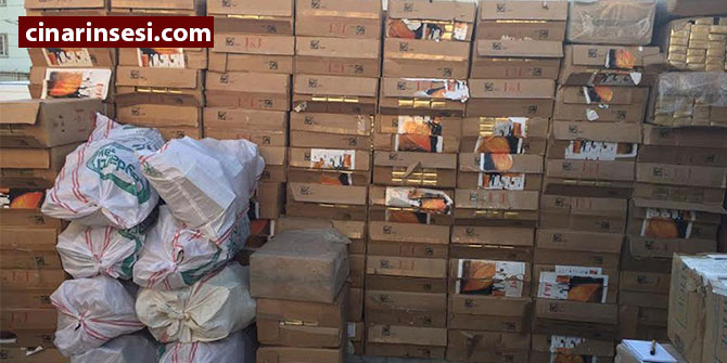 Van’da 282 bin paket kaçak sigara ele geçirildi