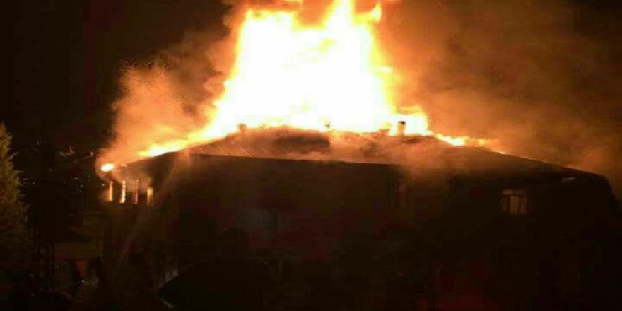 Öğrenci yurdu yangınına yayın yasağı