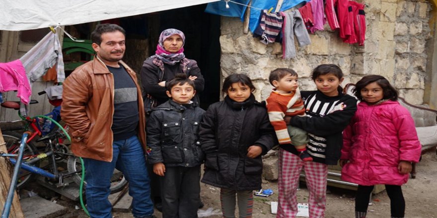 Barakada yaşayan ailenin zorlu imtihanı