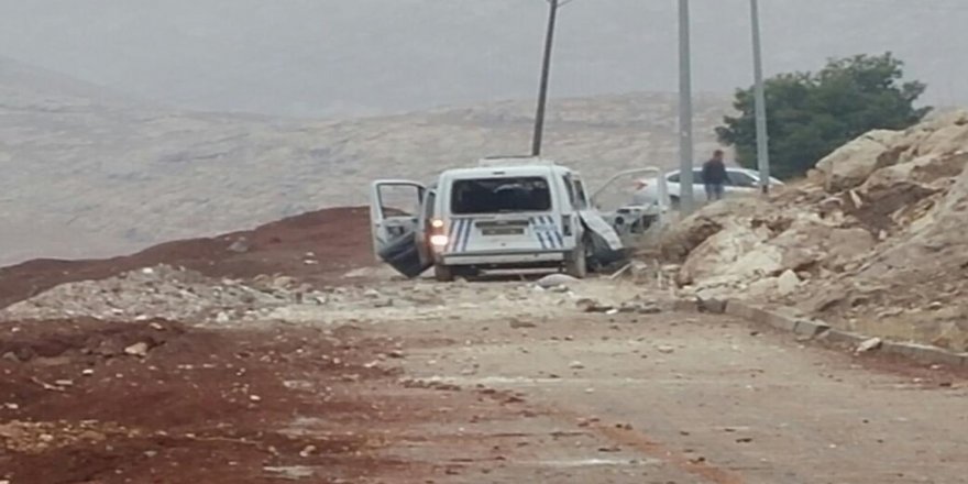 Şanlıurfa’da patlama: 3 polis yaralı