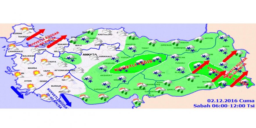 Türkiye genelinde hava durumu nasıl olacak?