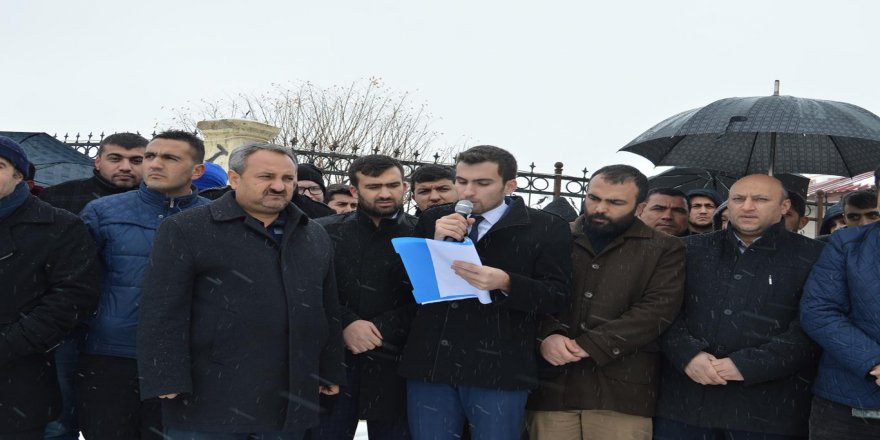 “Zulüm karşısında susmak, suça iştiraktir”