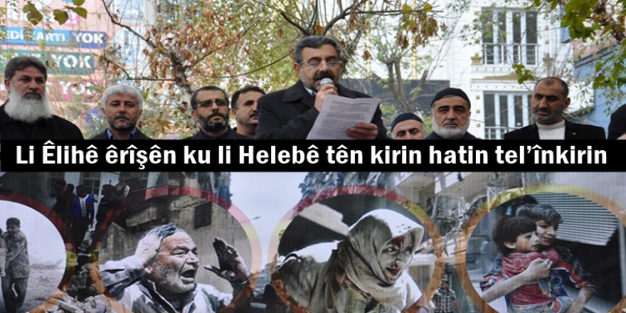 Li Êlihê êrîşên ku li Helebê tên kirin hatin tel’înkirin