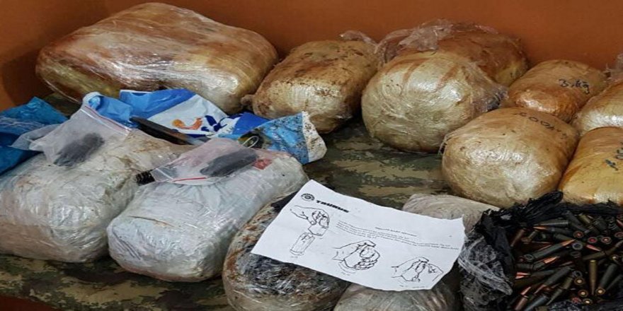 Suriye’den Türkiye’ye sokulan mühimmat ve patlayıcı ele geçirildi
