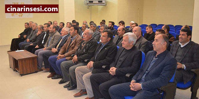 Hasankeyf'te vatandaşla buluşma toplantısı yapıldı