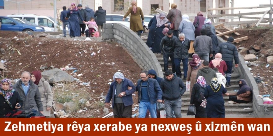 Zehmetiya rêya xerabe ya nexweş û xizmên wan