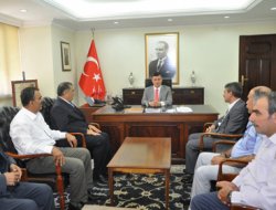 Vali Arslan'a İlk Ziyaret Muhtarlardan
