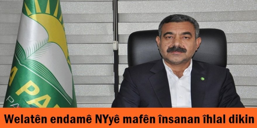 Welatên endamê NYyê mafên însanan îhlal dikin