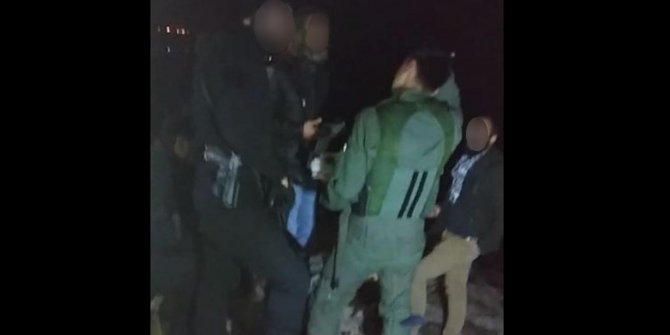 Düşen uçaktan sağ kurtulan pilotun görüntüleri ortaya çıktı