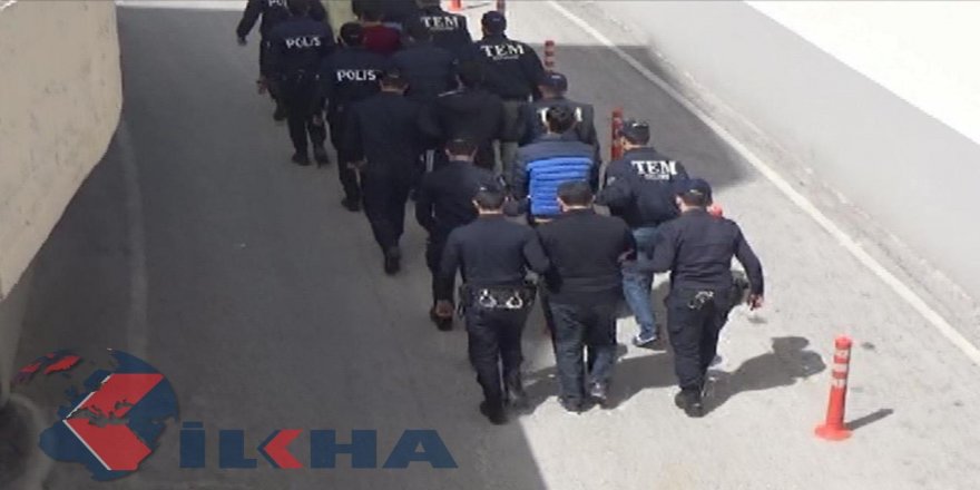 Operasyonên li dijî PKKê: 14 girtî 16 binçavî