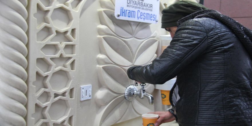 Diyarbakır'da hasta ve öğrencilere ücretsiz çorba ikramı