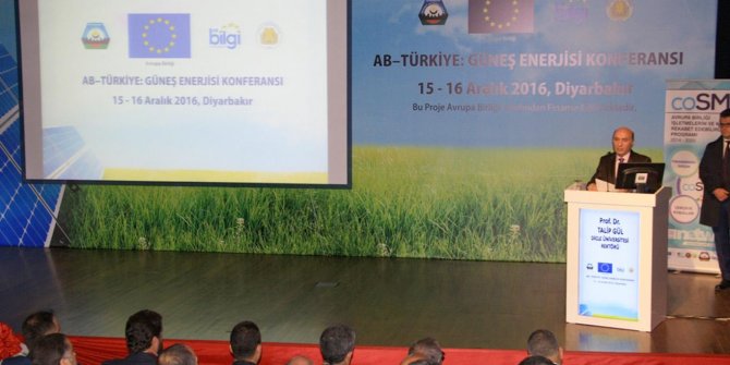 Diyarbakır'da AB-Türkiye Güneş Enerjisi Konferansı düzenlendi