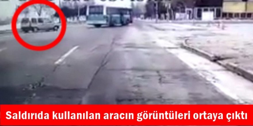 Saldırıda kullanılan aracın görüntüleri ortaya çıktı