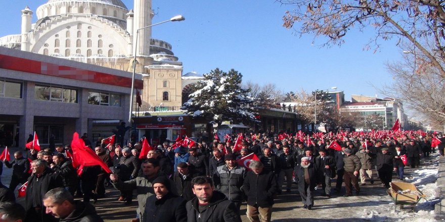 STK'lardan PKK'ye tepki mitingi