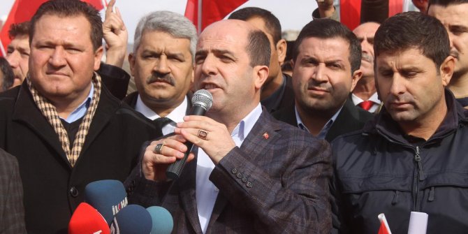 Bombalı saldırılar Derik’te protesto edildi