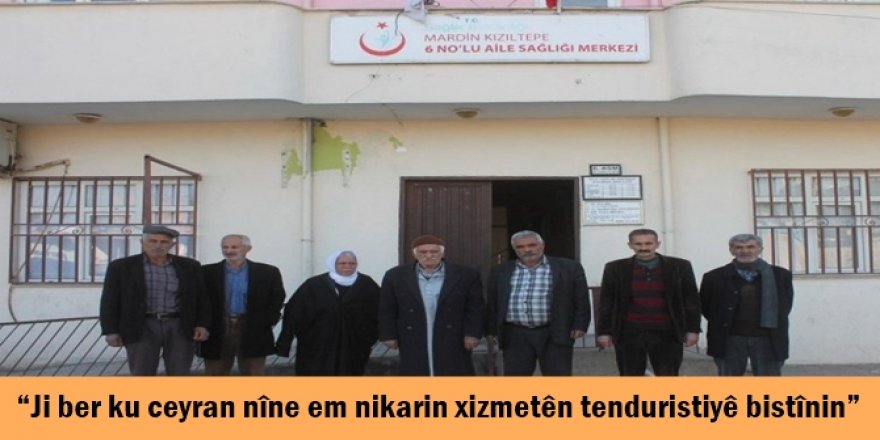 “Ji ber ku ceyran nîne em nikarin xizmetên tenduristiyê bistînin”