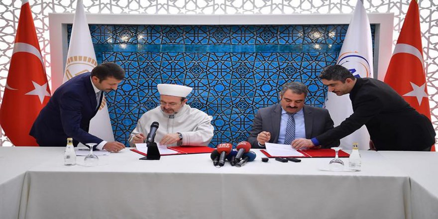 Diyanet ile AFAD arasında işbirliği protokolü imzalandı