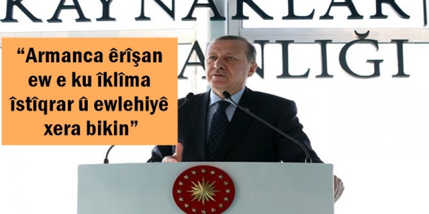 “Armanca êrîşan ew e ku îklîma îstîqrar û ewlehiyê xera bikin”